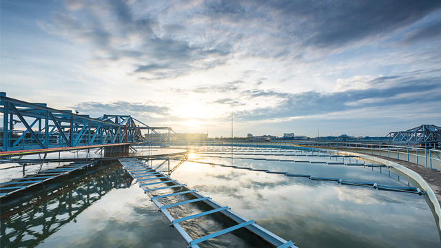 centrifuge in water treatment plant